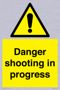 Danger shooting in progress